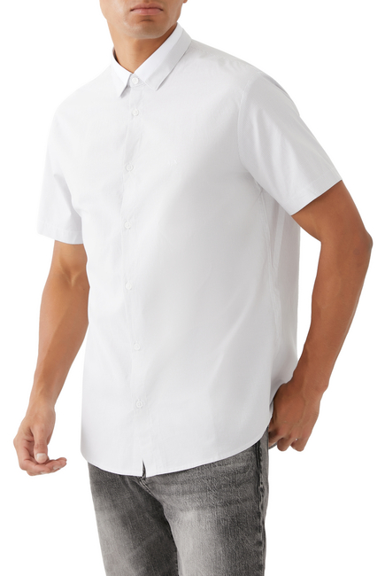 Digital Desert Regular Short Sleeves Cotton Shirt